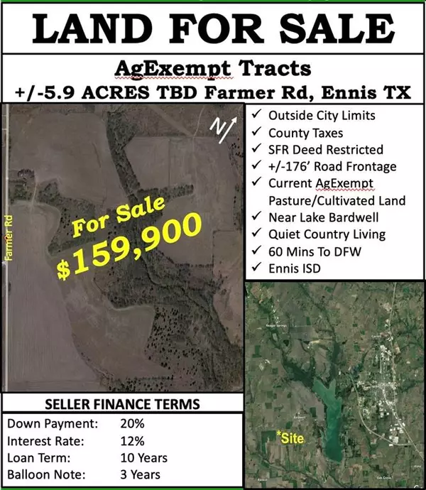 Ennis, TX 75119,491 Farmer Road