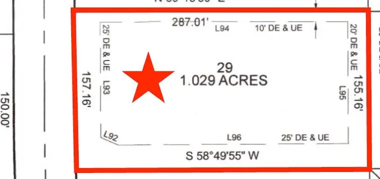 Waxahachie, TX 75167,TBD Lot 29 Barlett Peak Drive