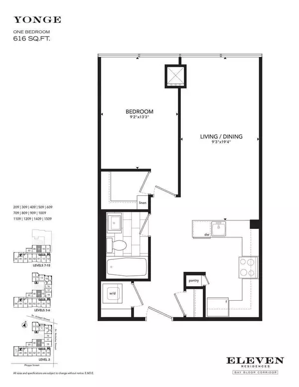 Toronto C01, ON M4Y 3G4,11 St. Joseph ST #809