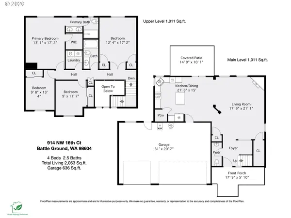 Battle Ground, WA 98604,914 NW 16TH CT