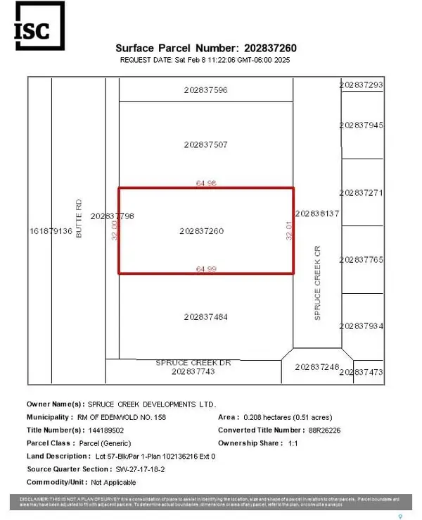 305 Spruce Creek CRESCENT, Edenwold Rm No.158, SK S0G 3Z0