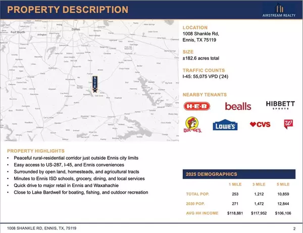 Ennis, TX 75119,1008 Shankle Road