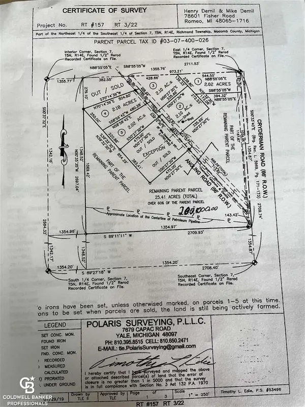 00 Cryderman Rd. Parcel #1, Richmond Twp, MI 48062