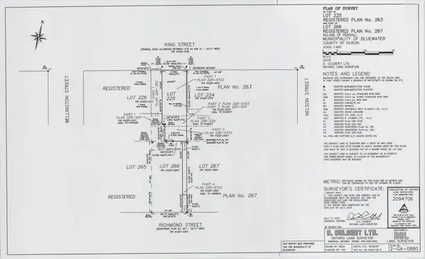 123 King ST, Bluewater, ON N0M 1X0