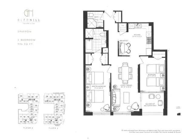 505 Glencairn AVE #321, Toronto C04, ON M6B 0B2