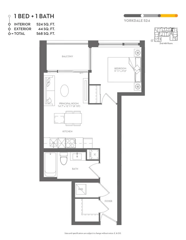 Toronto C06, ON M3H 0E7,8 Tippett RD #403