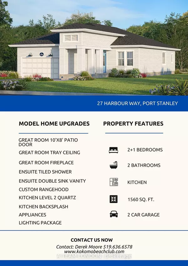 Central Elgin, ON N5L 1C5,27 Harbour WAY