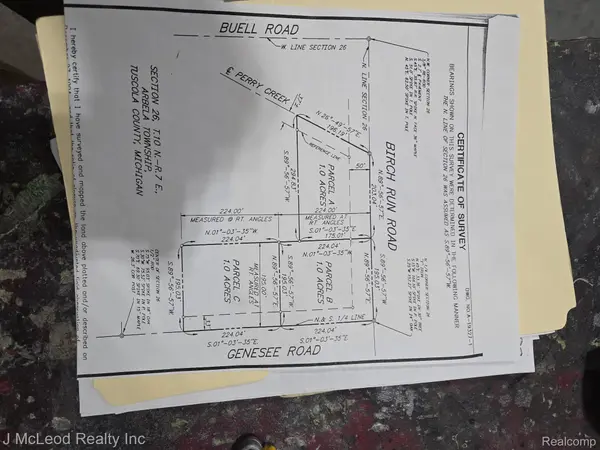 VL 0320 BIRCH RUN, Arbela Twp, MI 48746