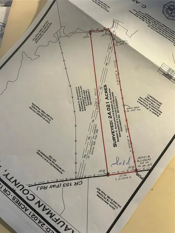 TBD 1 CO RD 153, Kaufman, TX 75142