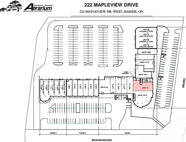 Barrie, ON L4N 9E7,222 Mapleview DR W #15