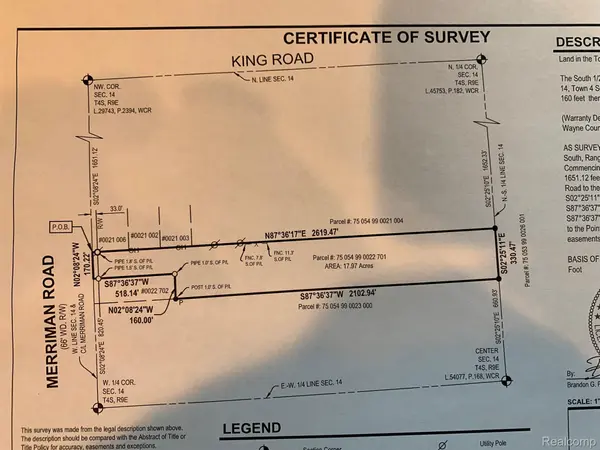 Vacant MERRIMAN RD, Huron Twp, MI 48164
