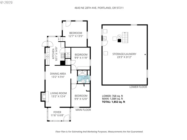 Portland, OR 97211,4643 NE 28TH AVE