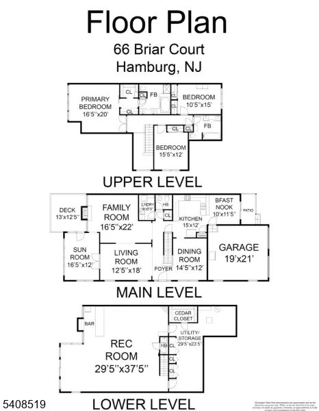 66 Briar Ct, Hardyston Twp., NJ 07419