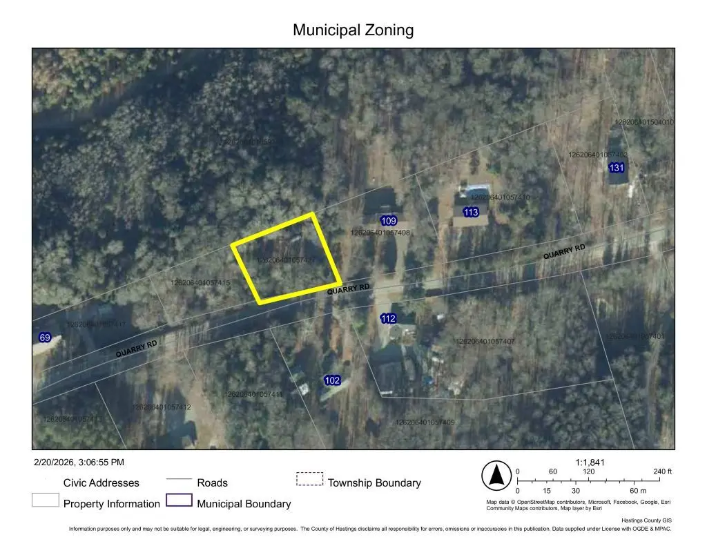 0 Quarry RD, Bancroft, ON K0L 1C0