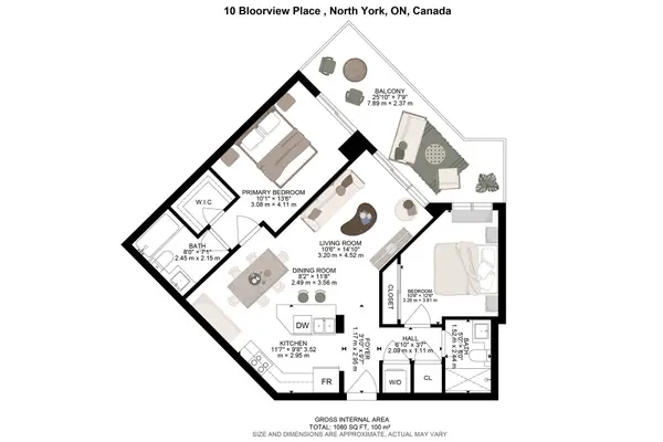 10 Bloorview PL #206, Toronto C15, ON M2J 0B1