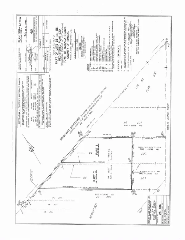 Lot 55 Constance BLVD, Wasaga Beach, ON L9Z 2Y3