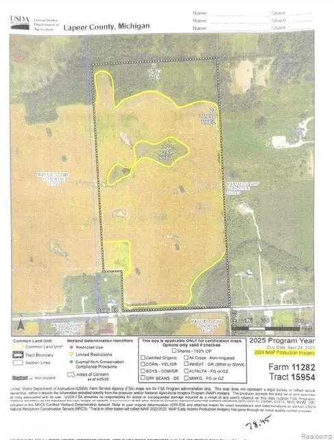 VL Daley Road, Mayfield Township, MI 48446