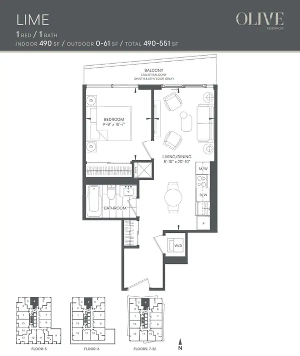 36 Olive AVE #1604, Toronto C14, ON M2N 0M4