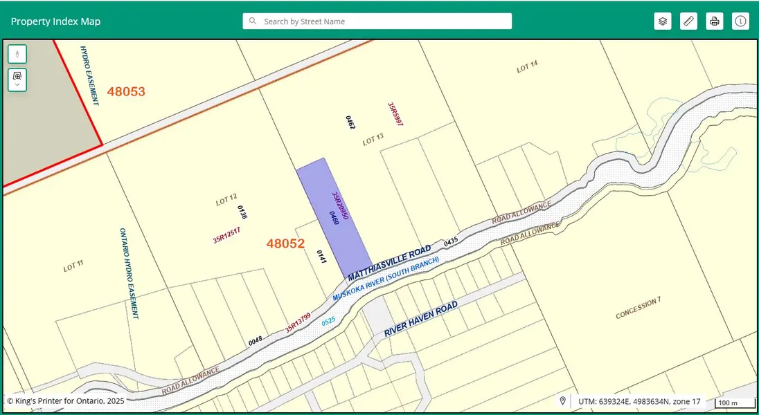 1260 Mathiasville RD, Bracebridge, ON P1L 1X1