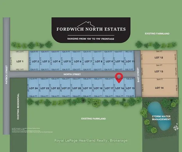 LOT 16 North ST, Howick, ON N0G 1V0