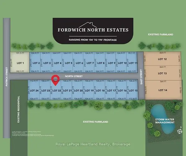 LOT 22 North ST, Howick, ON N0G 1V0