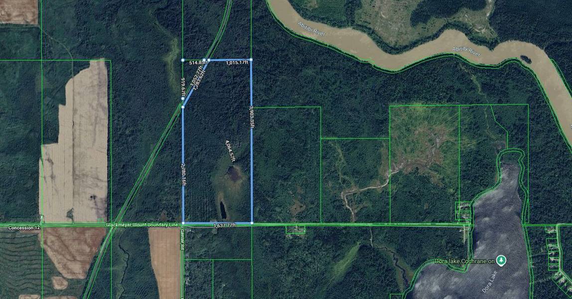 147 Acres in Blount Township N/A, Cochrane, ON P0L 1C0