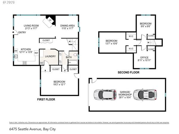 6475 SEATTLE AVE, Bay City, OR 97107