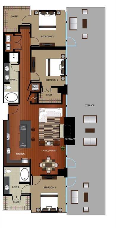 1700 Cedar Springs Drive #2501, Dallas, TX 75202