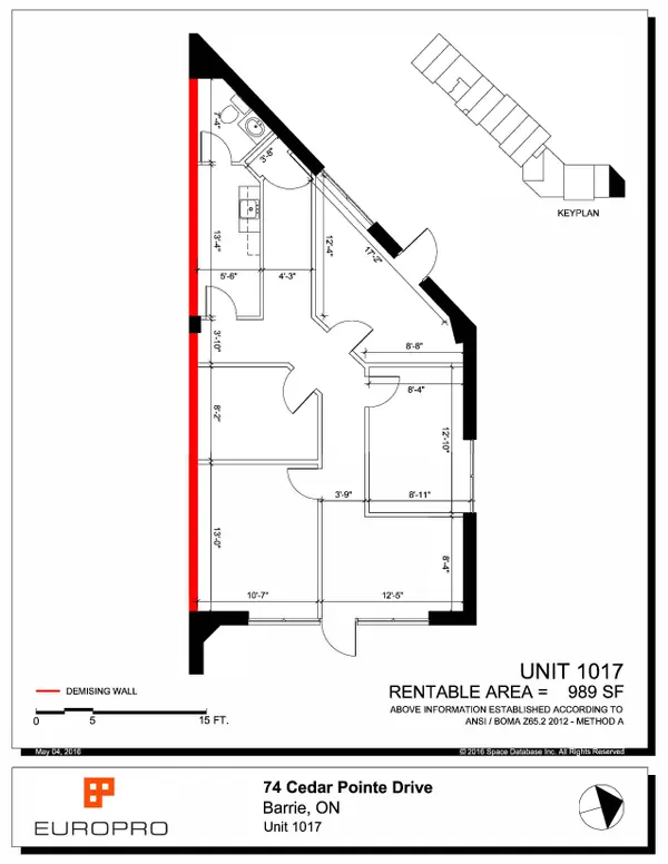 74 CEDAR POINTE DR #1017, Barrie, ON L4N 5R7