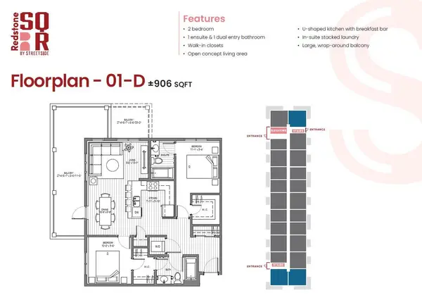 65 Red Embers PLZ NE #1101, Calgary, AB T3N 2W4