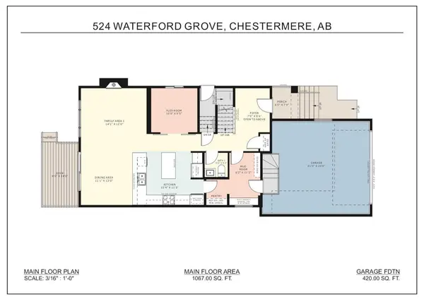 524 Waterford GRV, Chestermere, AB T1X 2Z9