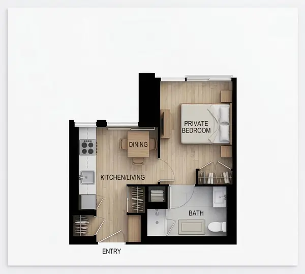 55 Mercer ST #3006, Toronto C01, ON M5V 0W4