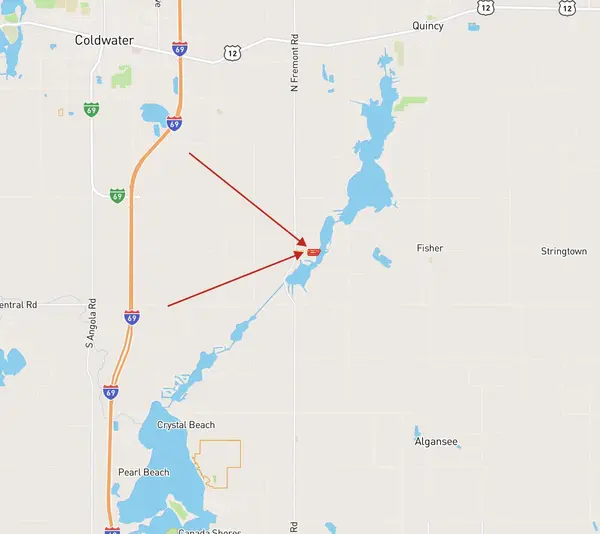 797 Middle Lake DR, Algansee Twp, MI 49036