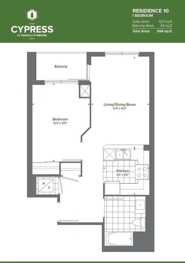 50 Thomas Riley RD #1310, Toronto W08, ON M9B 0C5