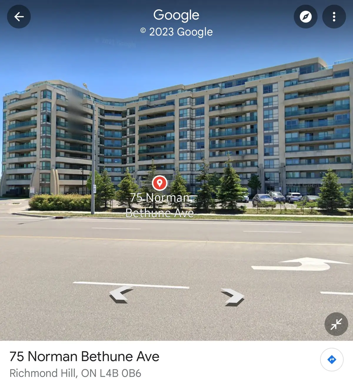 75 Norman Bethune AVE #520, Richmond Hill, ON L4B 0B6