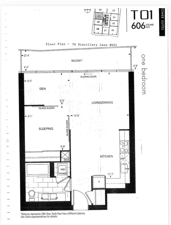 70 Distillery LN #601, Toronto C08, ON M5A 0E3