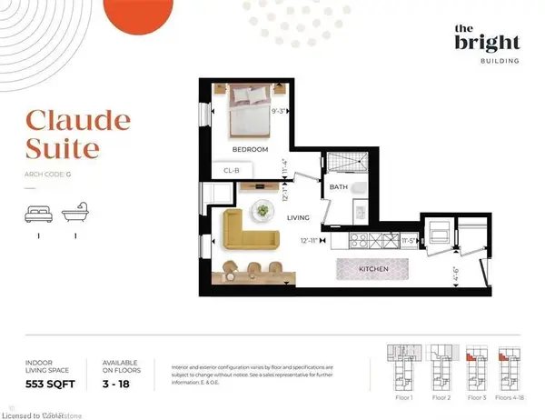 741 King ST W #1404, Kitchener, ON N2G 0E9