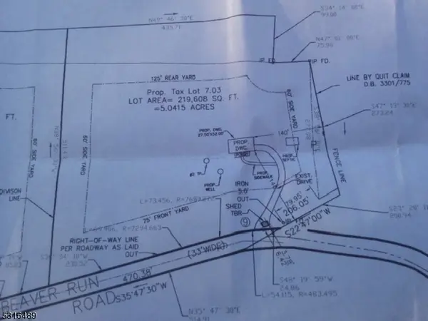 0 Old Beaver Run Road, Lafayette Twp., NJ 07848