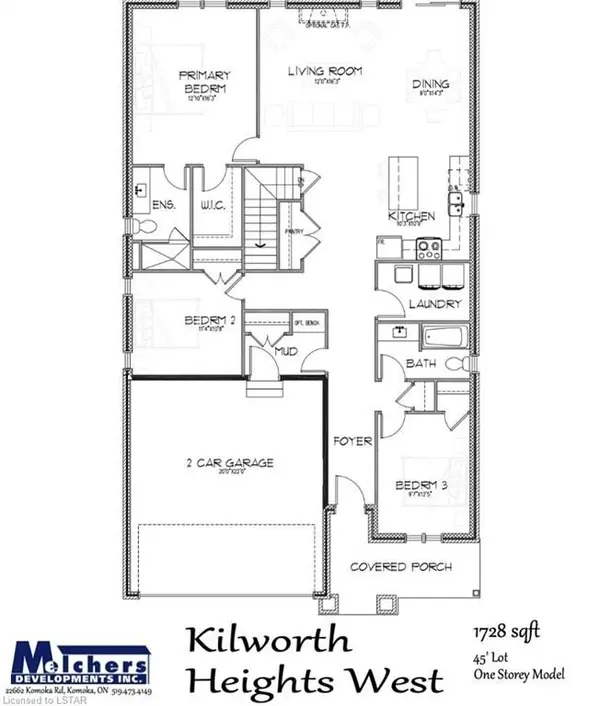 91 ALLISTER DR #Lot #23, Middlesex Centre, ON N0L 1R0