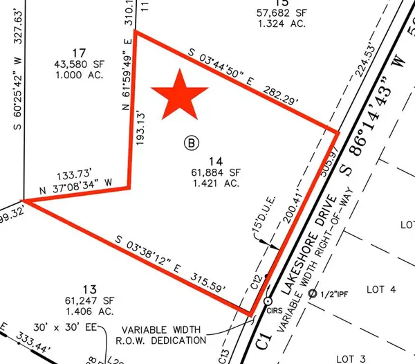 TBD Lot 14 Lakeshore Drive, Waxahachie, TX 75165