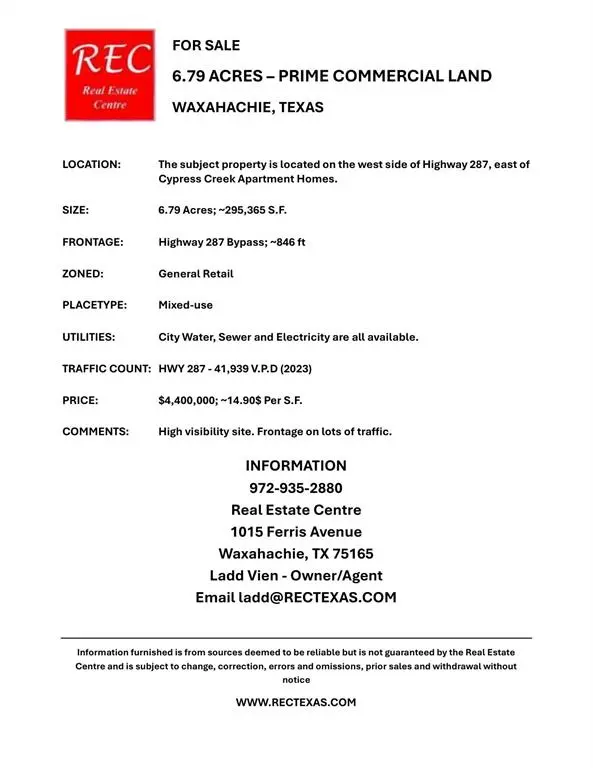 549 Cypress Creek Boulevard, Waxahachie, TX 75165