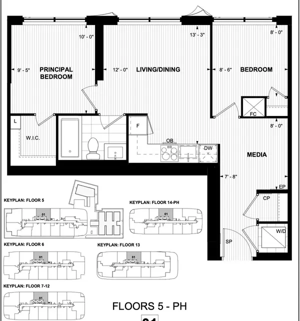 25 Cordova AVE #701, Toronto W08, ON M9A 0E5