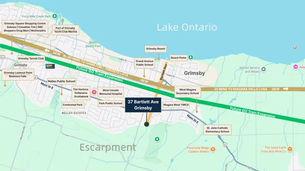 37 Bartlett AVE, Grimsby, ON L3M 5G6