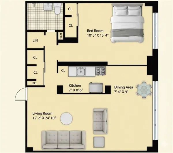 444 Neptune AVE #10N, Brooklyn, NY 11224