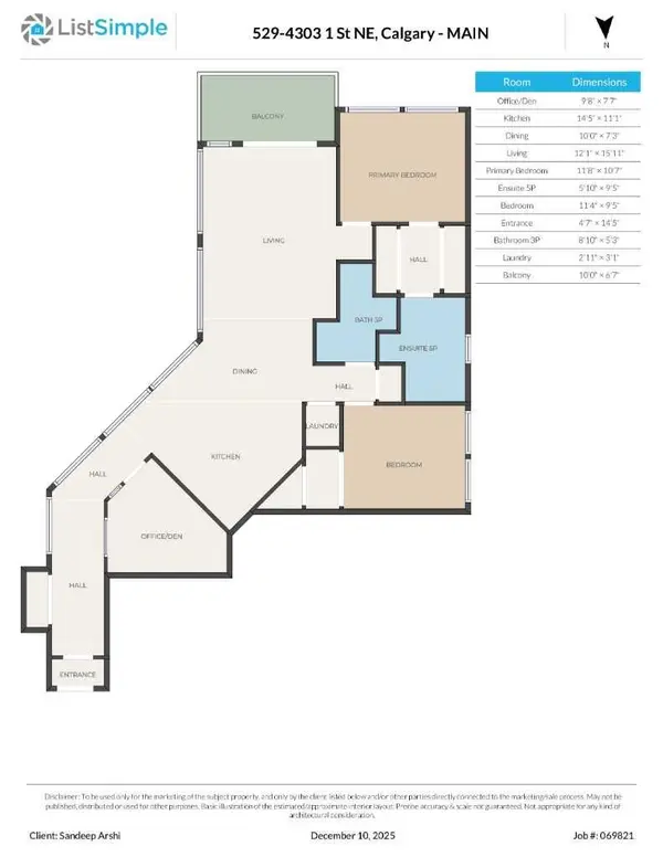 4303 1 ST NE #529, Calgary, AB T2E7M3