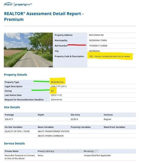 CON 7 PT LOT 3- MCCOWAN RD N/A, Georgina, ON L0E 1R0