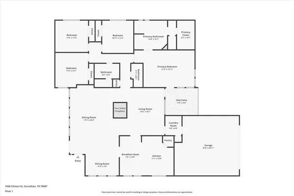 1036 Clinton Street, Carrollton, TX 75007