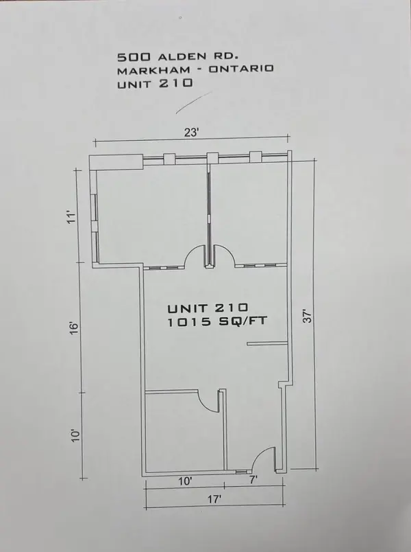 500 Alden RD #210, Markham, ON L3R 5H5