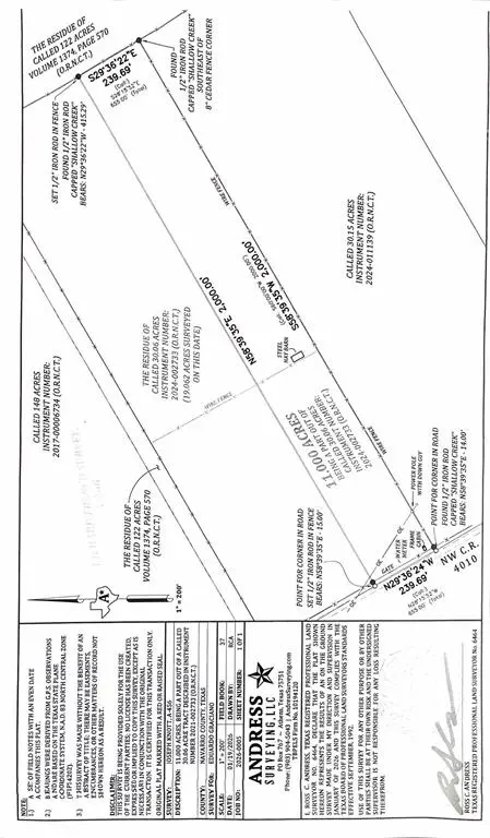 TBD NW CR 4010, Blooming Grove, TX 76626