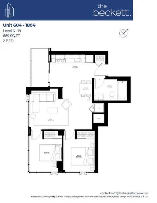 192 Bronson AVE #604, West Centre Town, ON K1R 0E7